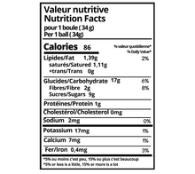 Charger l'image dans la galerie, Boule d'énergie cacao valeur nutritive